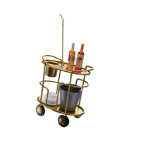 Metal Bar Cart Ornament
