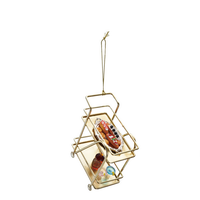 Metal Bar Cart Ornament