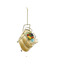 Metal Bar Cart Ornament