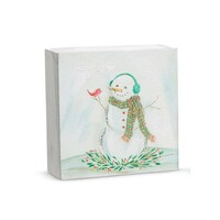 Sketched Snowmen Block 5"