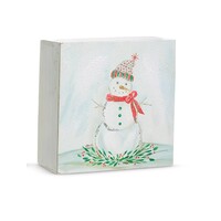Sketched Snowmen Block 5"