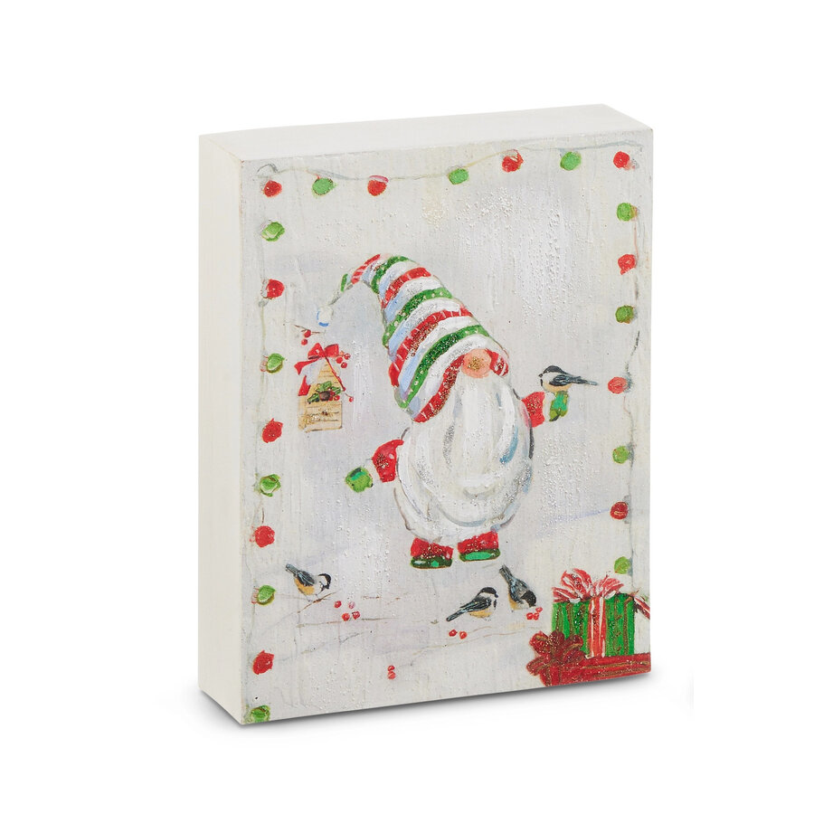 Winter Wonderland Gnome Block