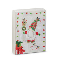 Winter Wonderland Gnome Block