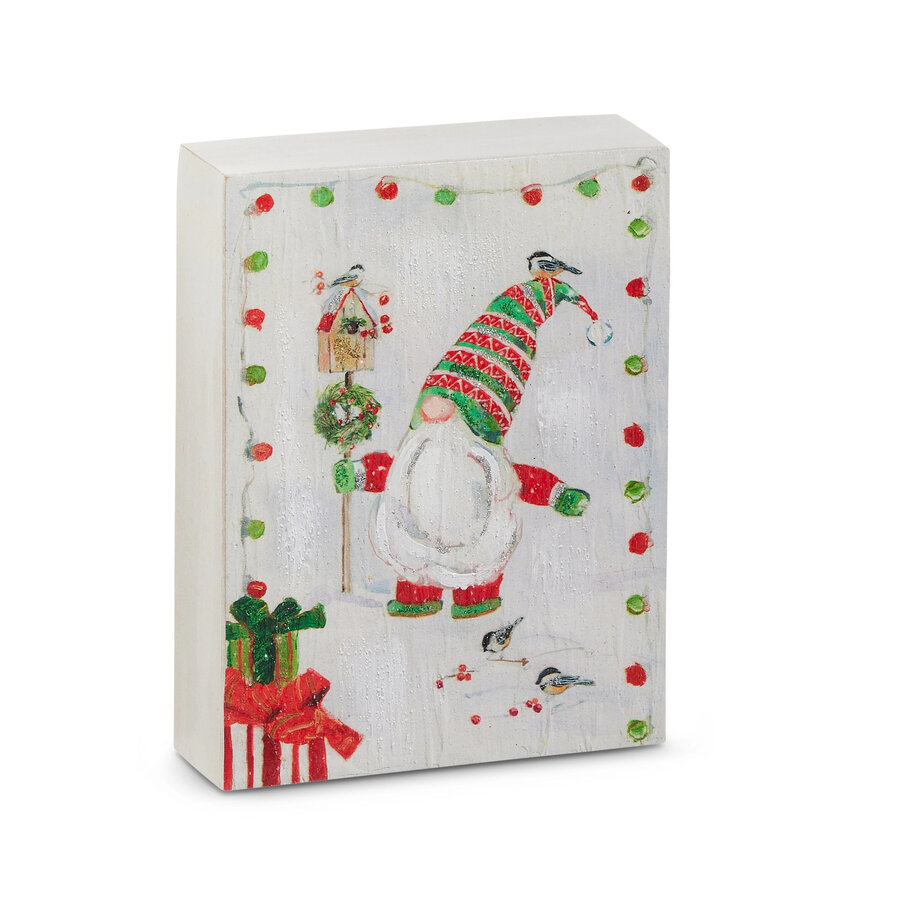 Winter Wonderland Gnome Block