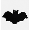 Creative Co-Op Faux Sherpa Bat Pillow