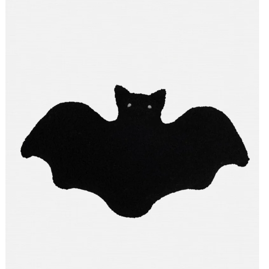 Faux Sherpa Bat Pillow