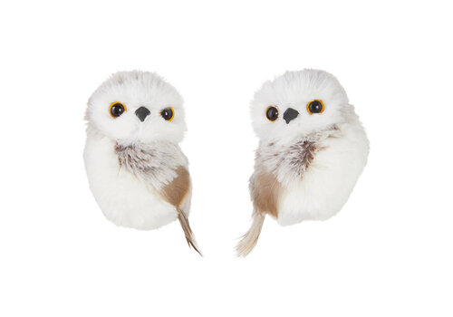  3.5" Owl Ornament Facing 