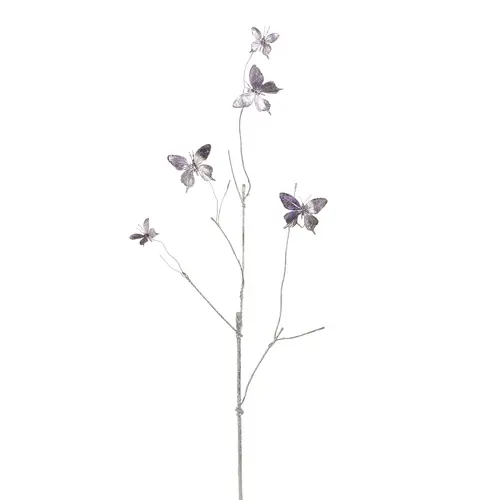  38" Purple Butterfly Branch 