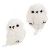 4" White Owl Ornament