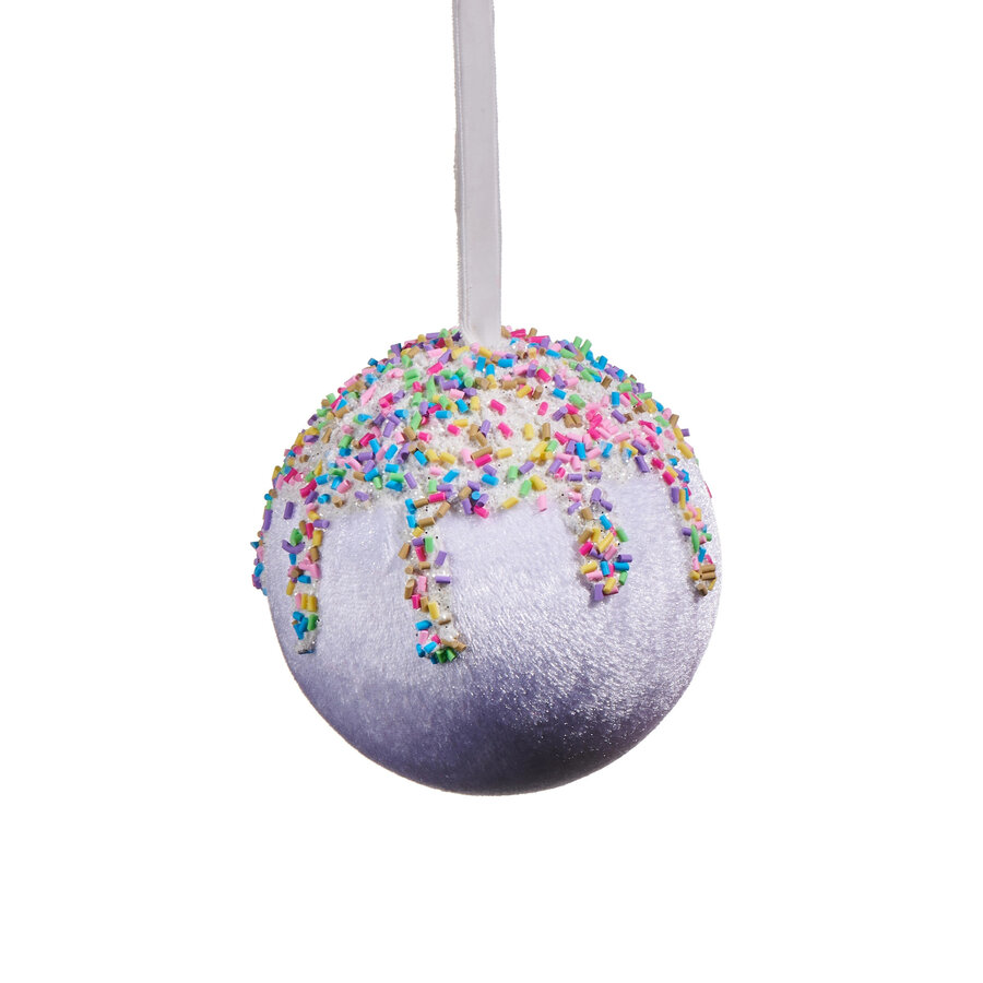Candy Sprinkle Velvet Orn