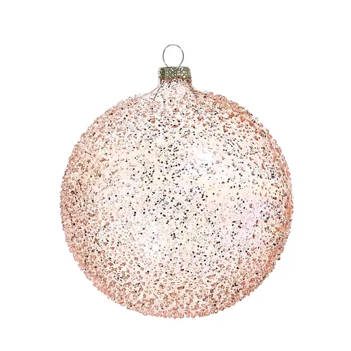  Coral Textured Ball Orn 5" 
