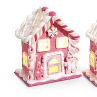 Lighted Ginger Bread House Ornament