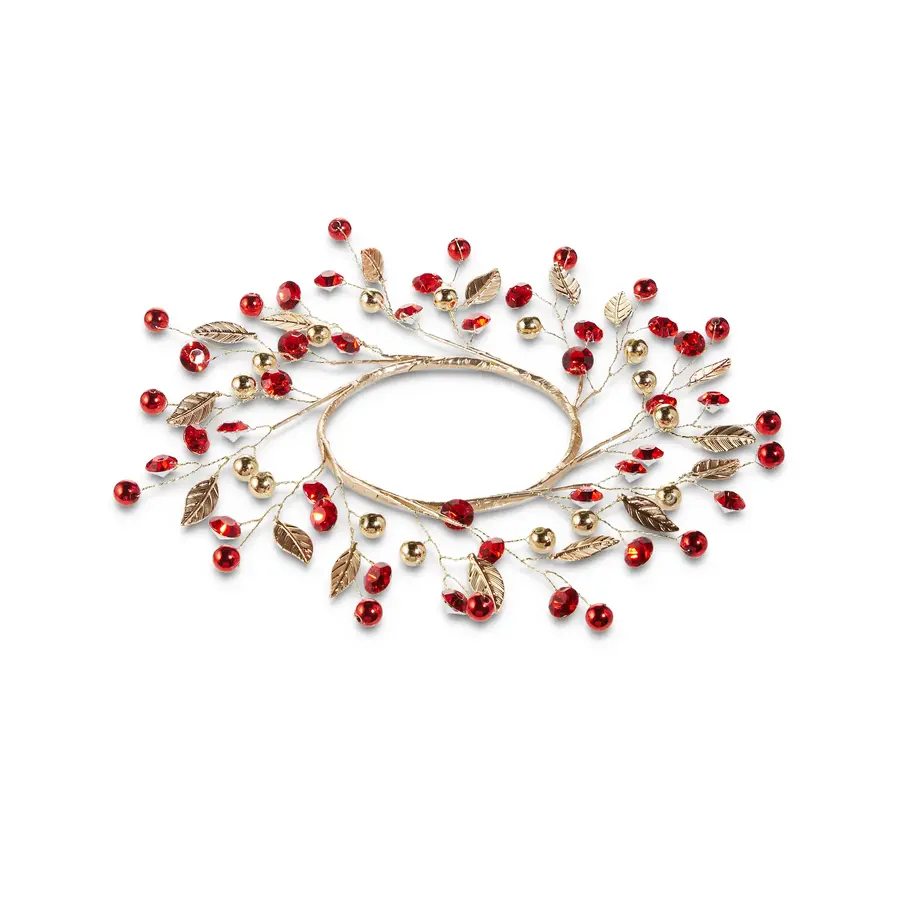 Red Jewel Candle Ring