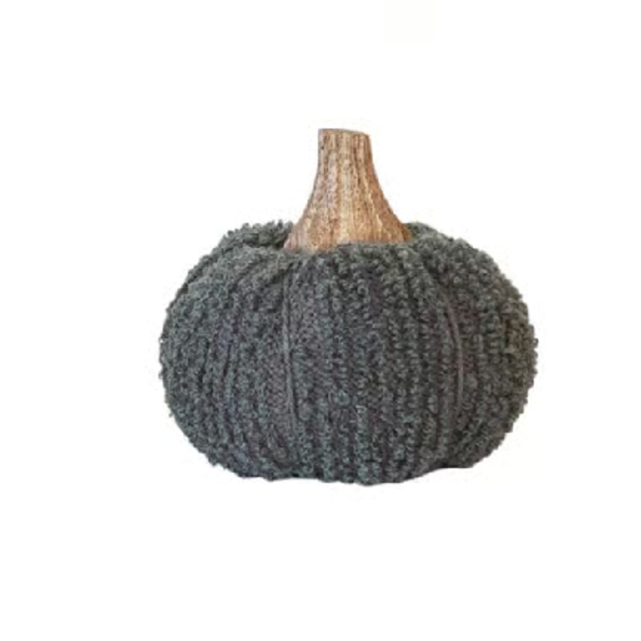 Pumpkin with Wood Stem