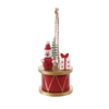 Creative Co-Op Wood Drum Ornament