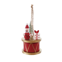 Wood Drum Ornament