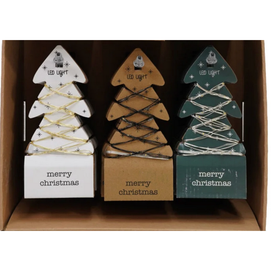 118"L LED String Lights on Card