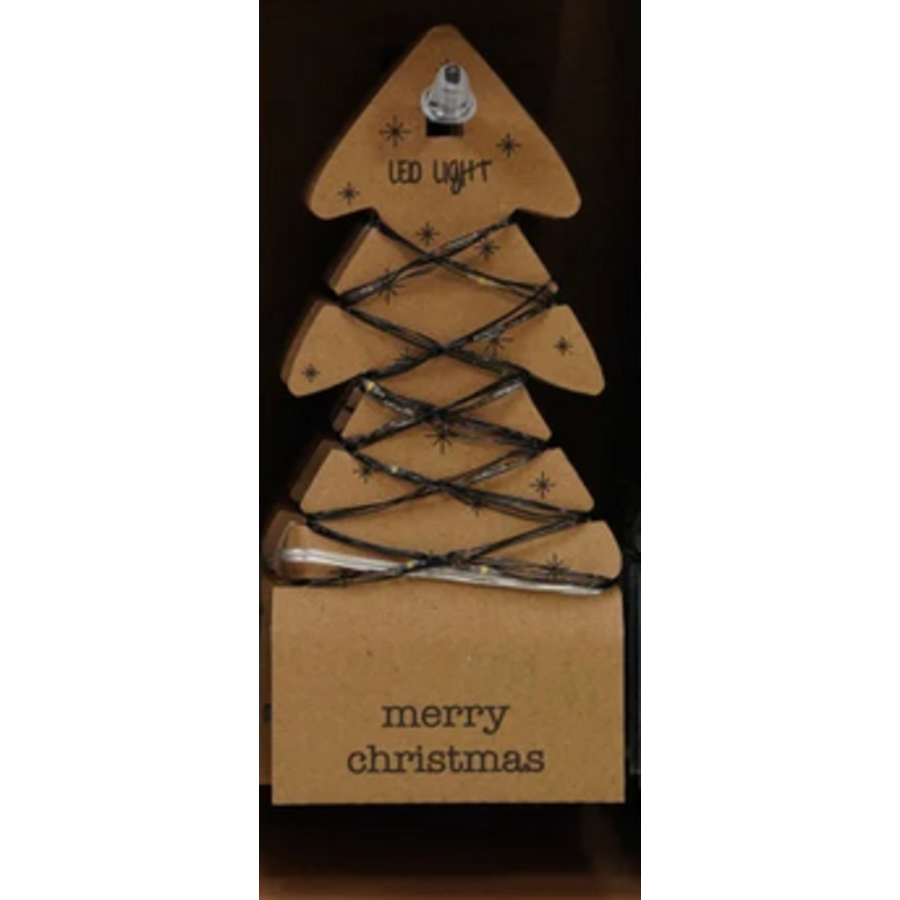 118"L LED String Lights on Card