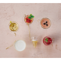 Glass Cocktail Ornament