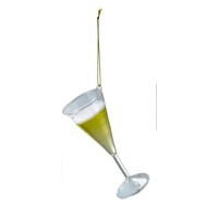 Glass Cocktail Ornament
