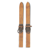 K & K Interiors Inc Pair of 12" Decorative Wooden Skis