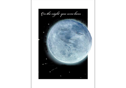  Sugarhouse Greetings On the Night You Were Born Birthday Card 