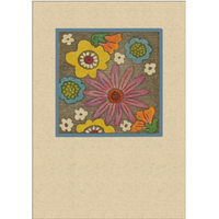 Posies Groovy Birthday Card