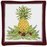 Spiced Mug Mat Holiday Pineapple