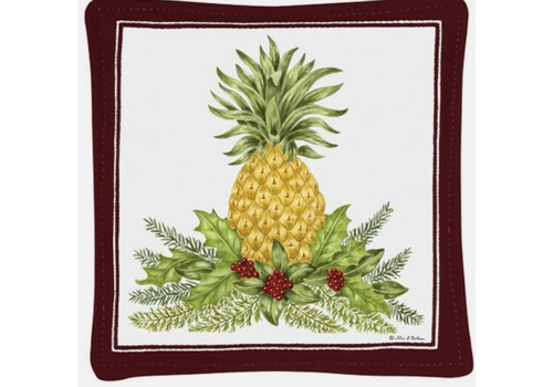  Alice's Cottage Spiced Mug Mat Holiday Pineapple 