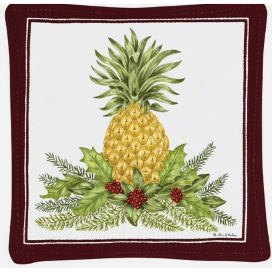 Spiced Mug Mat Holiday Pineapple