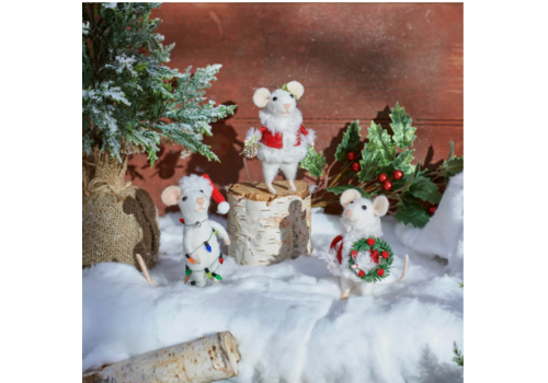  Primitives by Kathy Claus Family Mice Critter 
