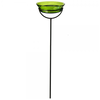 Recycled Glass 37" Garden Stake Bath / Feeder