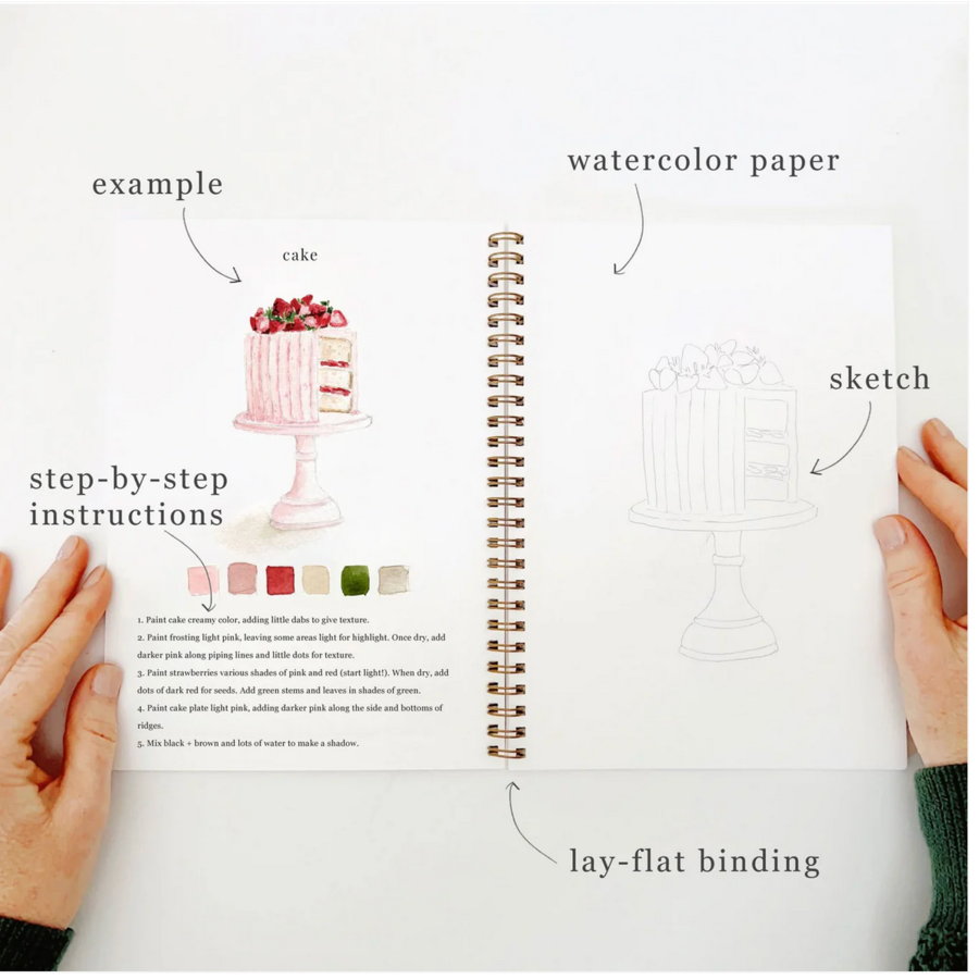 Baking Watercolor Workbook