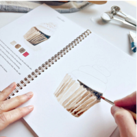 Baking Watercolor Workbook