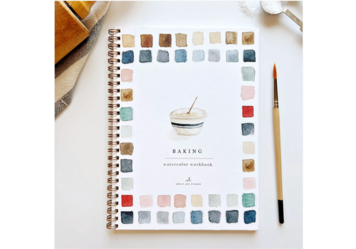  emily lex studio Baking Watercolor Workbook 