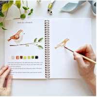 Animals Watercolor Workbook