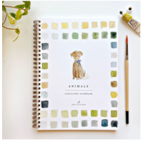 Animals Watercolor Workbook