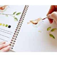 Animals Watercolor Workbook