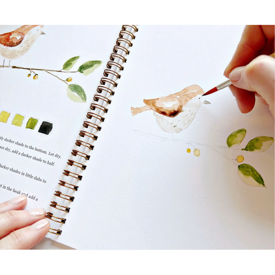 Animals Watercolor Workbook