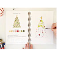 Nutcracker Watercolor Workbook