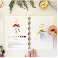 Nutcracker Watercolor Workbook