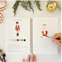 Nutcracker Watercolor Workbook