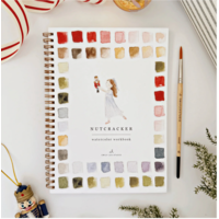 Nutcracker Watercolor Workbook