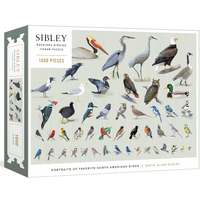 Sibley Backyard Birding Puzzle 1000 PC