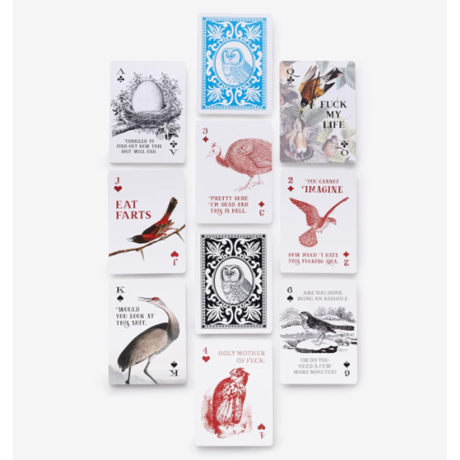 Effin' Birds Playing Cards