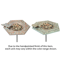 Butterfly Garden Bird Feeder Copper Verdi