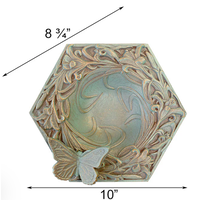 Butterfly Garden Bird Feeder Copper Verdi