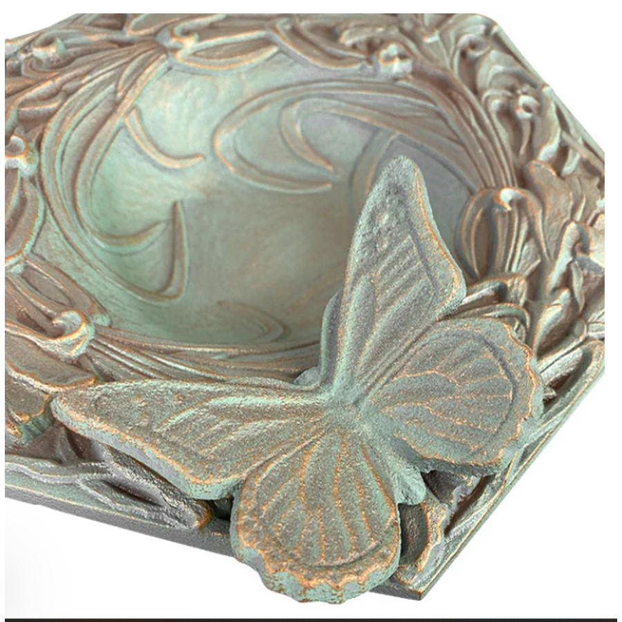 Butterfly Garden Bird Feeder Copper Verdi