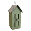 Bird Yard Direct Amish Made Butterfly House with Stencil Green