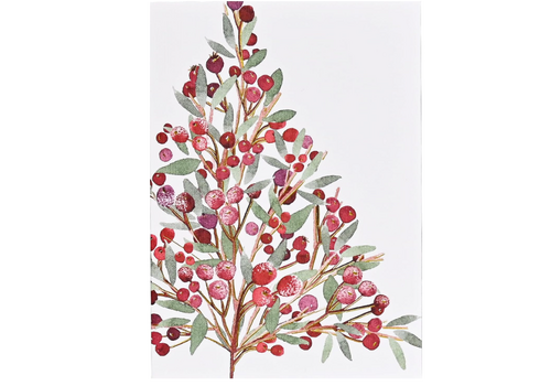  Peter Pauper Press Festive Bough Boxed Holiday Cards 